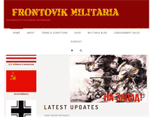 Tablet Screenshot of frontovik.com